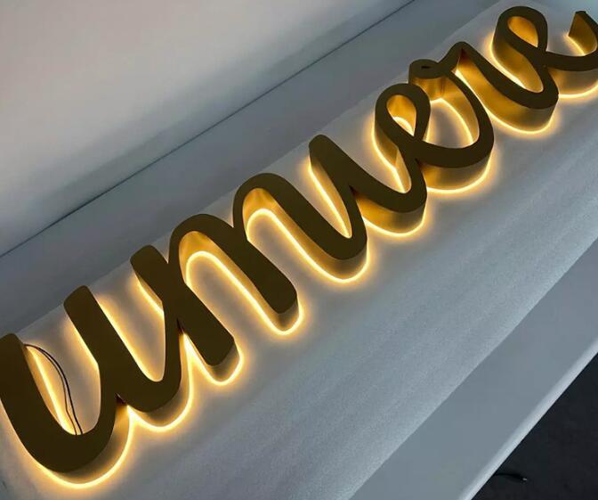 LED金屬背光(guāng)字制作,金屬立體字,平面字制作