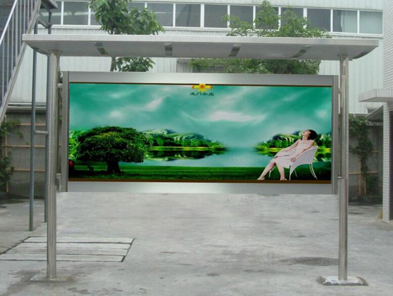 不鏽鋼宣傳欄廣告牌制作，上海宣傳欄制作